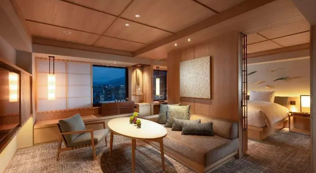 Двухместный люкс Deluxe DoubleTree by Hilton Kyoto Higashiyama