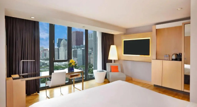 Номер Standard с видом на город Radisson Blu Aqua Hotel, Chicago