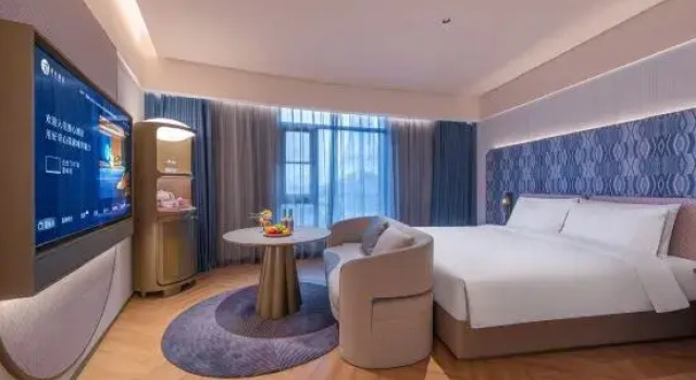 Люкс Business Manxin Hotel Luoyang Jiudu Middle Road City Balcony