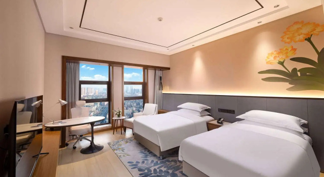 Двухместный номер Deluxe Hilton Garden Inn Anshan