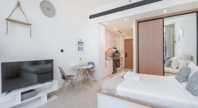 A Superb and Amazing Studio in Binghatti Lavender With Balcony