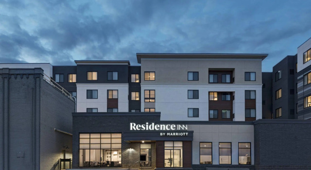 Двухместный люкс c 1 комнатой с видом на город Residence Inn by Marriott St. Paul Downtown