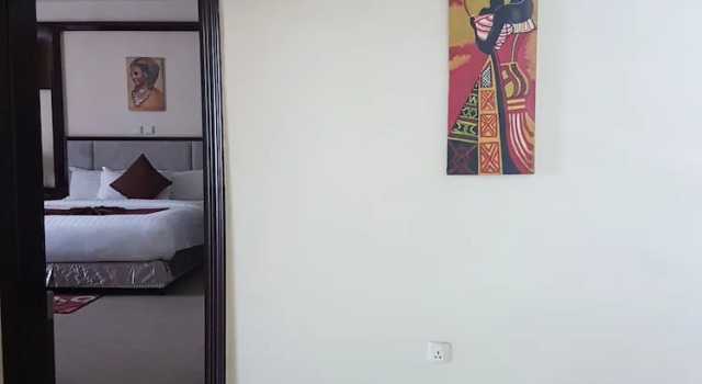 Standardní pokoj 1 ložnice s balkonem a a výhledem na město Zmama Hotel