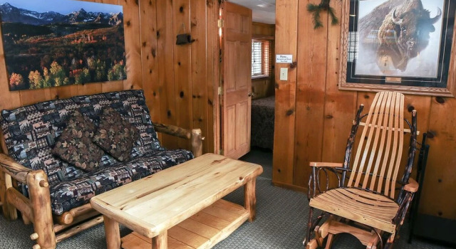 Lazy R Cottages: 6, Забронировать Отель Эстес-Парк Rocky Mountain National Park, рядом с Trout Haven Fishing Pond