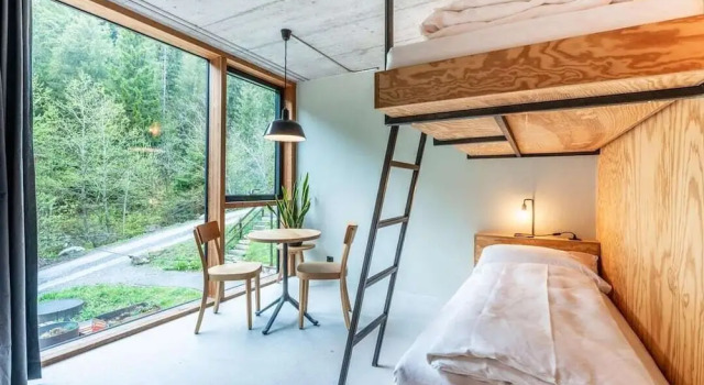 Четырёхместный номер Comfort c 1 комнатой Riders Hotel