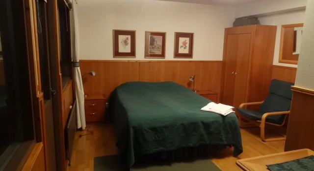 Standardní Dvoulůžkový s manželskou postelí pokoj s balkonem Botnia Hotel & Restaurant