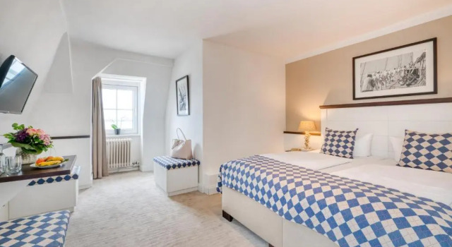 Двухместный номер Standard с частичным видом на море Hotel Strandschlösschen