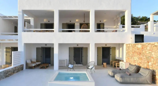 Вилла Luxury Paros Villa Villa Ianthe Striking Beauty 4 Bedrooms