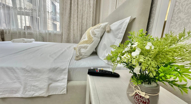 S Dvumya Spalnyami Zhk Oner (130) Flat, Boek Appartement Alma-Ata Kazachstan
