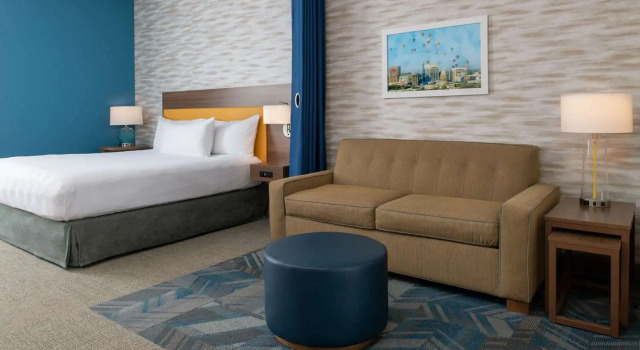 Студия для гостей с ограниченными возможностями Home2 Suites By Hilton Boise Downtown