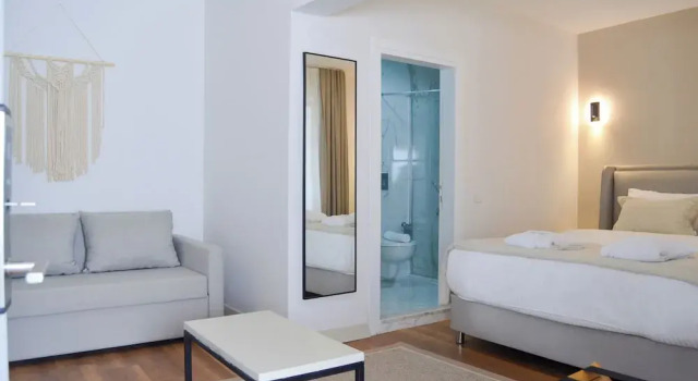 Трёхместный номер Deluxe с видом на внутренний двор niXie Hotel Bodrum