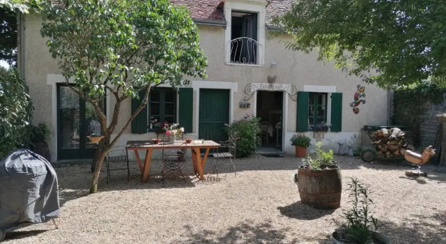 Коттедж с 2 комнатами Le Cottage des Sablons près du zoo de Beauval