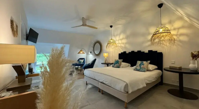 Номер Deluxe Hôtel de la Brière et Restaurant Les Krapados