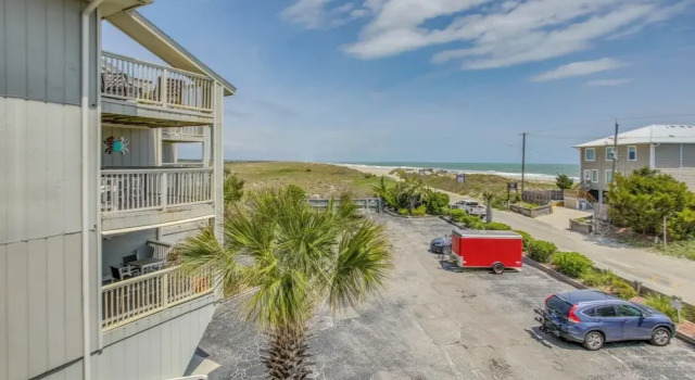 Ocean-view Balcony: Carolina Beach Condo!, Book Apartment Carolina Beach Wilmington