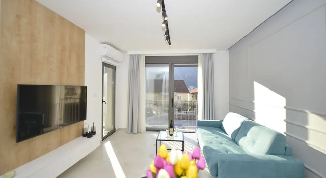 Двухместные апартаменты Deluxe с балконом и с видом на залив Solaris Lux Apartments