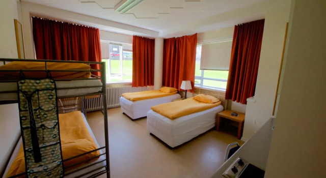 Кровать в общем номере Hostel B47