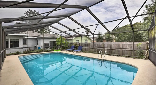 St Augustine Home w/ Private Pool: 4 Mi to Beach!, Забронировать Дом для отпуска Виллы Saint Augustine Area, Вилла