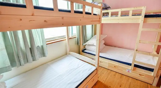 Кровать в общем номере (женский номер) Shenzhen Dreamer Hostel Haishang World