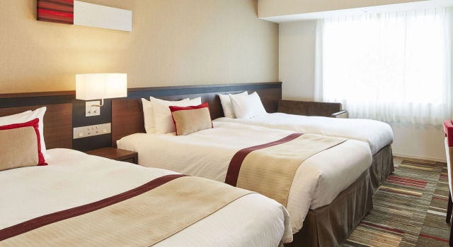 Трёхместный номер Standard Hotel Lumiere Grande Nagareyama-Otakanomori