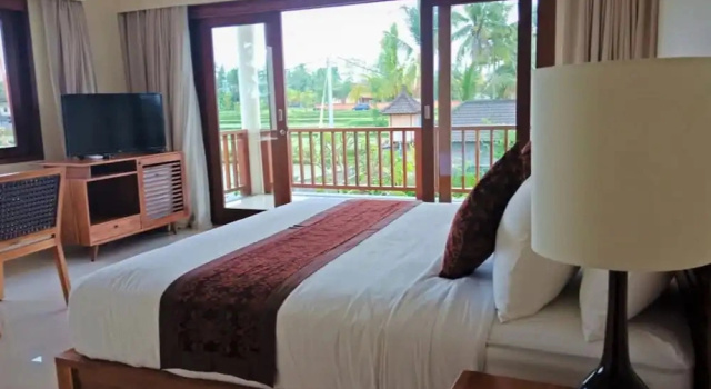 Студия Deluxe DLobong Suites Ubud with Bathtub and Garden View