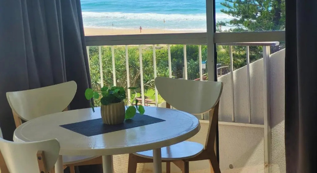 Апартаменты с 2 комнатами с видом на океан Surfers Chalet