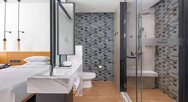 Camera quadrupla Standard con vista sulla città Fairfield by Marriott Baoding High-Tech Zone