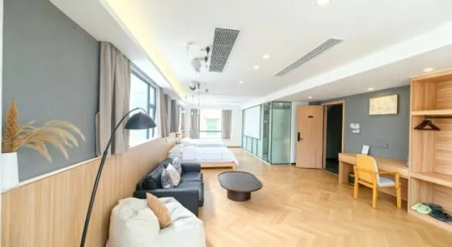 Люкс Deluxe Zhuhai Qiaodao Sanzhai Homestay