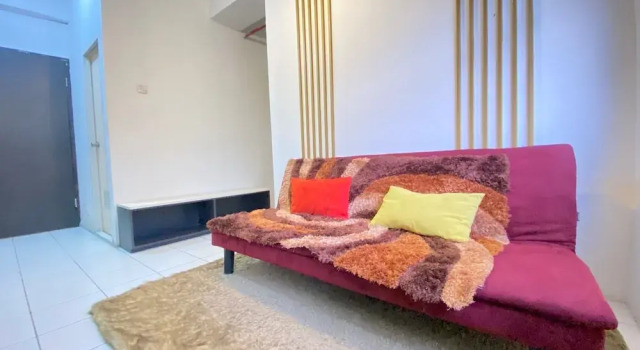 Stylish & Bright 1Br Apartment At Grand Asia Afrika Residence, Book Apartment Hotels in Bandung with a Pool, near Braga City Walk, Swimming Pool