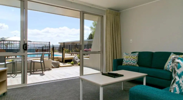 Апартаменты c 1 комнатой с видом на бассейн Anchorage Resort Taupo NZ
