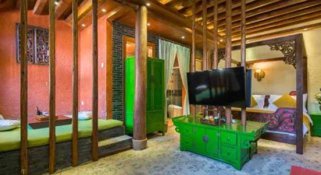 Люкс Lijiang Old Town Anyu Hotel