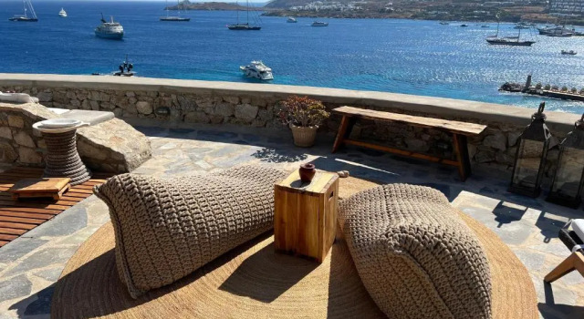 Номер Standard Beachfront Mykonos Guest House