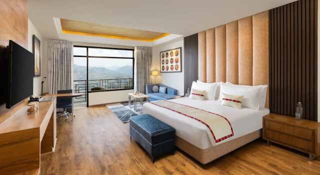 Люкс Executive с балконом Justa Cliffend Resort & Spa, Mashobra