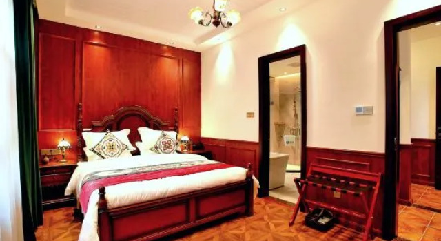 Семейный люкс с видом на горы Jade Heritage Villa Hotel Guilin