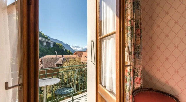 Одноместный номер Standard с балконом Swiss Historic Hotel Masson