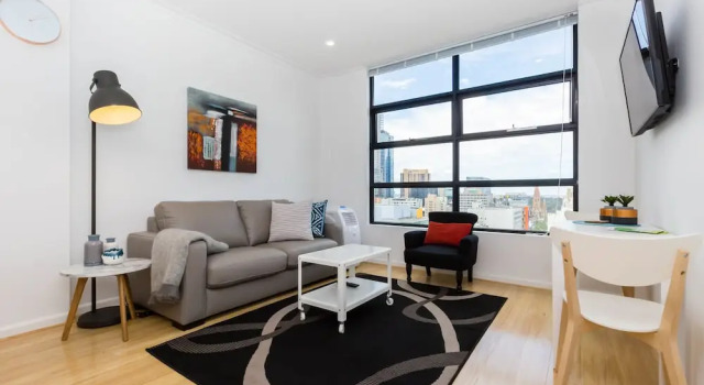 ROLAND, 1BDR Melbourne Apartment, Забронировать Апартаменты/квартира Апартаменты Мельбурна, рядом с Дегрейвс-стрит, Апартаменты/квартира