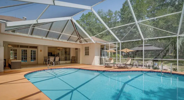 Вилла 4 Mi to Rainbow Springs: Dunnellon Villa w/ Pool