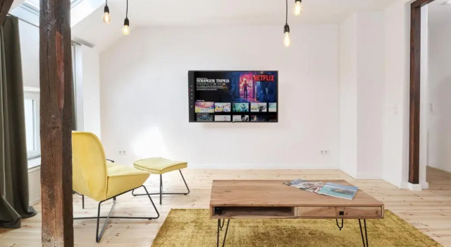 Апартаменты *80 M2 Stylish Apt* Netflix * Kitchen* Nespresso*