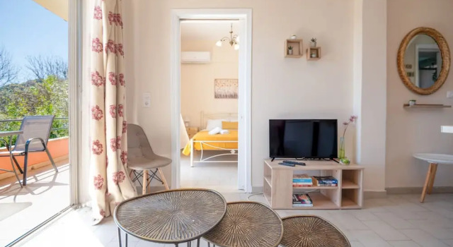 Agrili in Corfu With 2 Bedrooms and 1 Bathrooms, Забронировать Апартаменты/квартира Кассиопи 