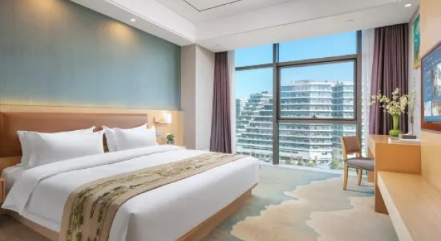 Люкс Deluxe Wanli Hotel（ Conservatory Of Music Store of Hangzhou）