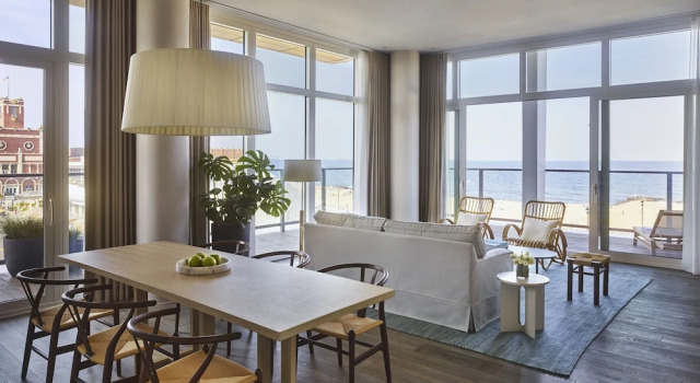 Номер Standard Пентхаус с балконом и с видом на океан Asbury Ocean Club Hotel