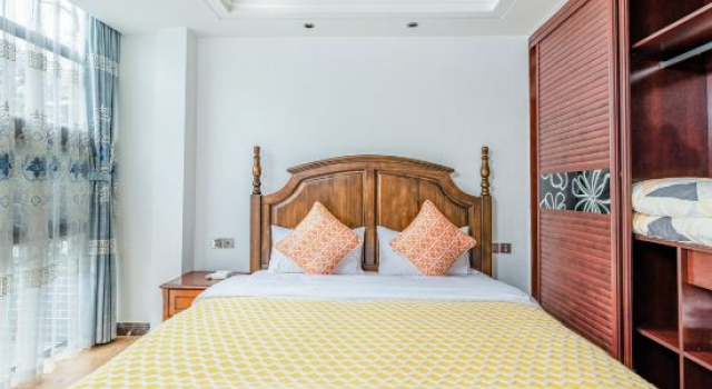 Двухместный люкс Luxury с 2 комнатами Mansu·Qingchengshan Shangshan Villa (Qingchengshan High-speed Railway Station Branch)