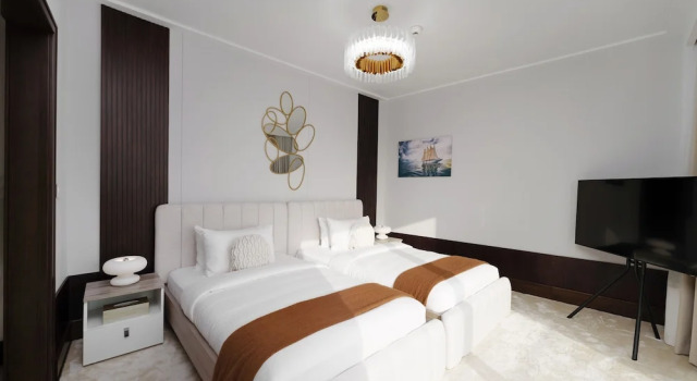 Апартаменты Deluxe Maison Privee - Ultra Chic High-Floor Apt w/ Direct Burj Khalifa & Fountains Views