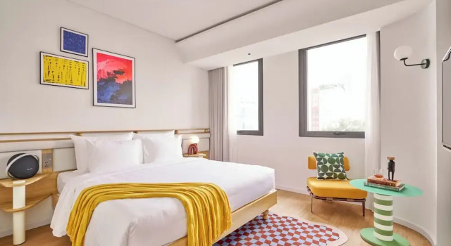 Номер Deluxe с видом на город Savvy by M Village Hai Ba Trung, a brand of Modern Village Lifestyle