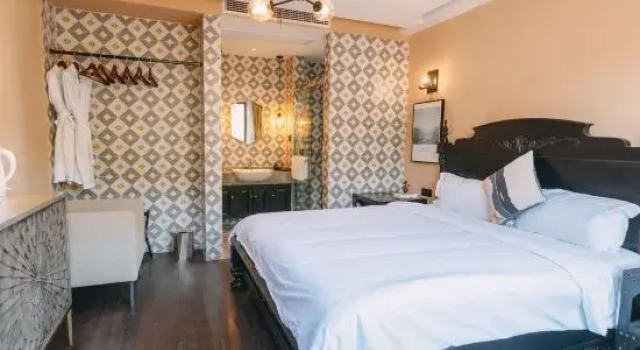 Кровать в общем номере Here·Shushan Homestay (Suzhou Shushan Ecological Village)
