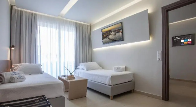 Семейный номер Superior с балконом Melrose Rethymno by Mage Hotels