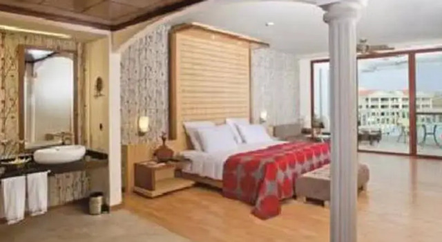 Defne Kumul Deluxe, Rezerwuj Hotel Hotele w Side Coast z basenem, Basen