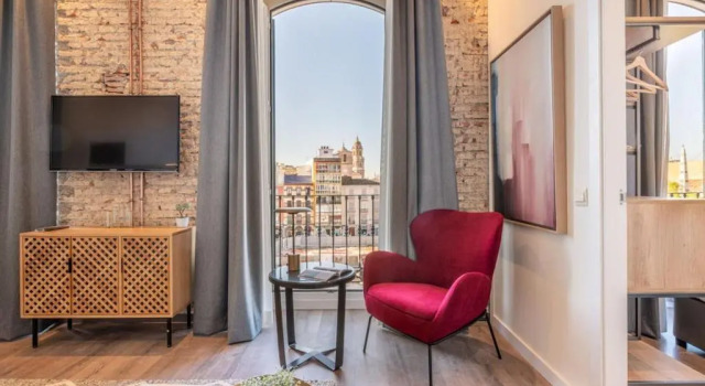 Апартаменты с балконом Home Аrt аpartments Málaga