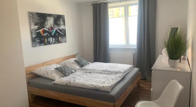 Апартаменты Große moderne Ferienwohnung, zentrale ruhige Lage