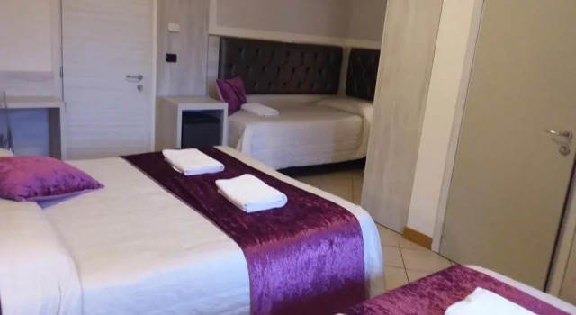 Четырёхместный номер Standard с балконом и с видом на море Hotel Playa