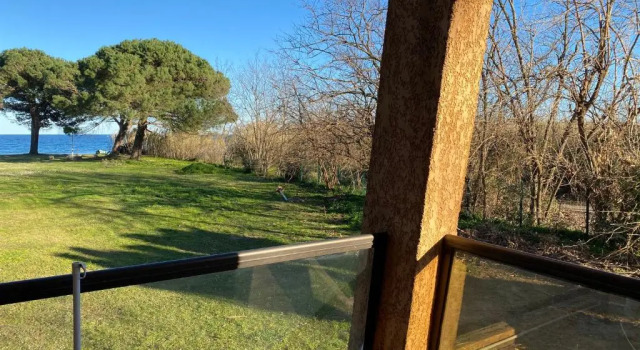 Студия Residence Santa Lucia, studio avec piscine , vue mer et pied dans l'eau , Moriani-Plage